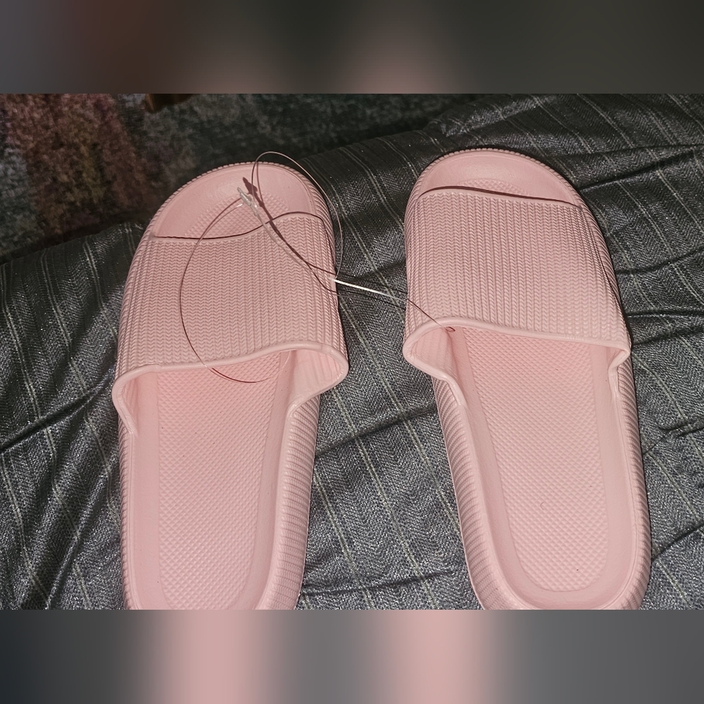 CloudSlides Pink Slide Sandals